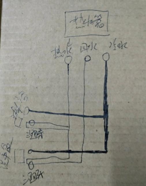 兩個衛(wèi)生間回水圖示意，看高級水工師傅是如何布局的！